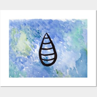 Raindrop Posters and Art